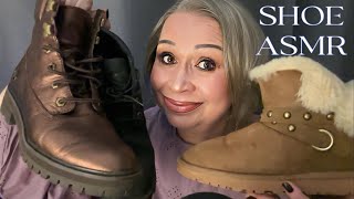 АСМР Моя Любимая Зимняя Обувь, ASMR my favorite shoes haul