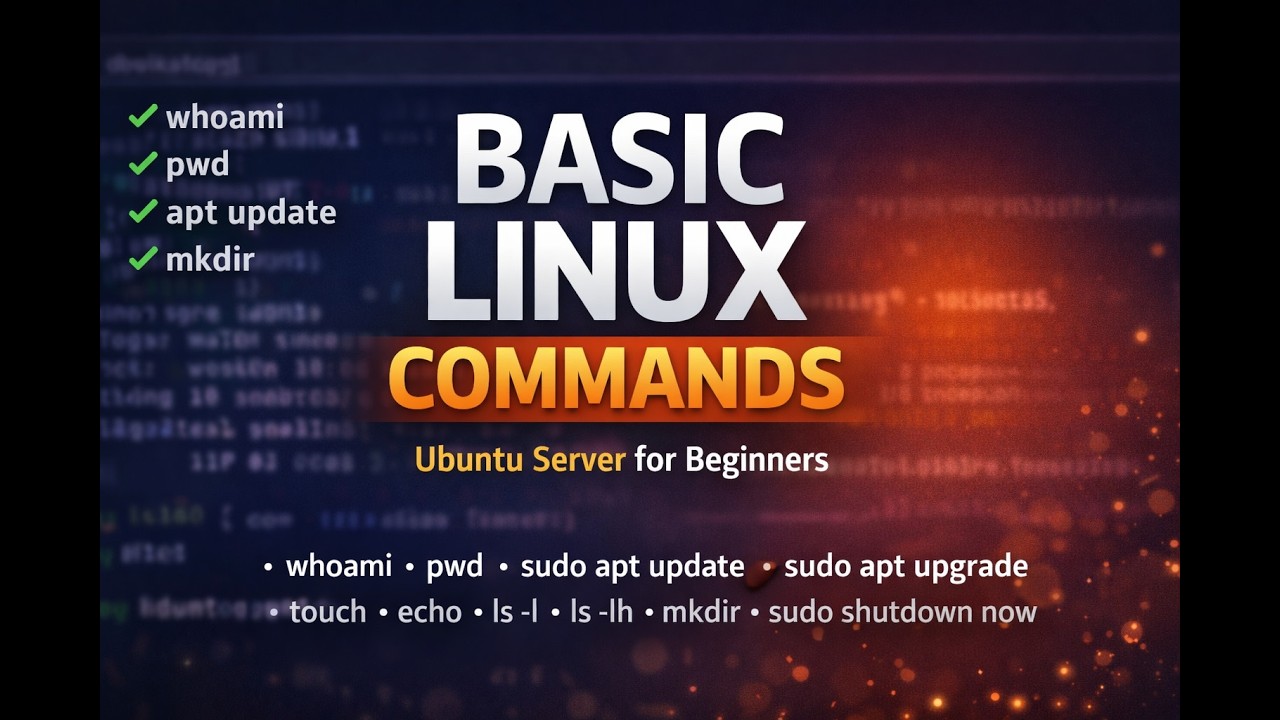 basic command - YouTube