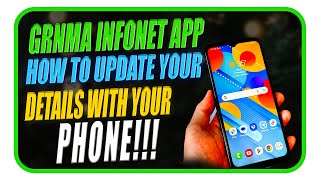 GRNMA INFONET APP: How To Update Your Details