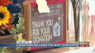Omaha metro nonprofits report slowing donations post-COVID