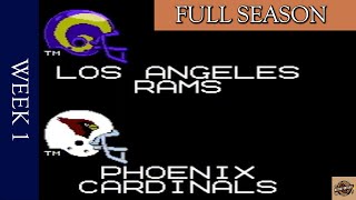 Tecmo Super Bowl (NES) Playthrough