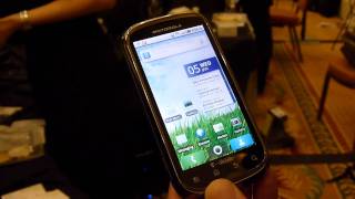 Motorola CLIQ 2 Demo