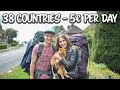 How we travelled around the world on a low budget 5 per day