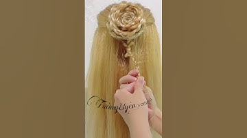 Kiểu Tóc Đẹp #shorts .403 #tườnguyên #ngọcuyênn #tếttóc #búitóc