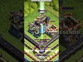 Every lvl walls vs Gaint arrow (clash of clans) #shorts #clashofclans