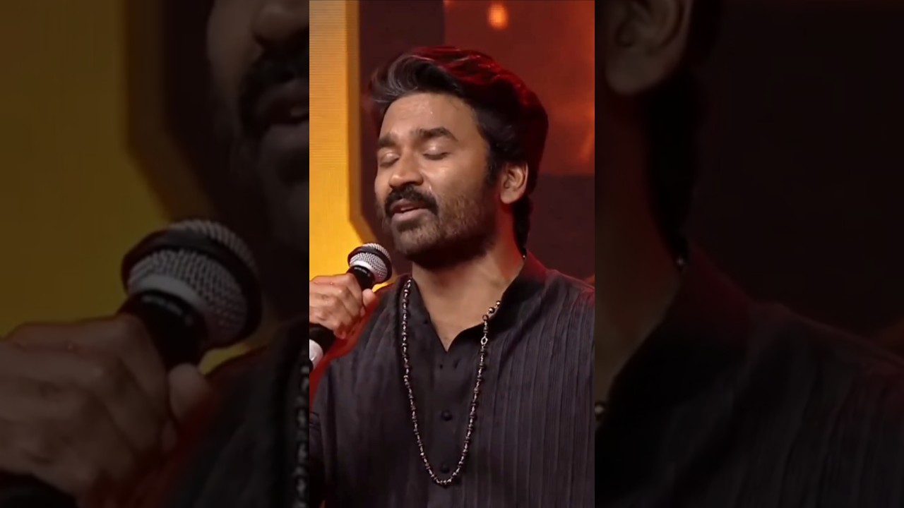 #actor #dhanush #singing #idlikadai #event #shortsviral #trending #viral