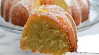 Lemon Bundt Cake with Glaze