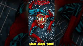Jogando Homem Aranha colorir