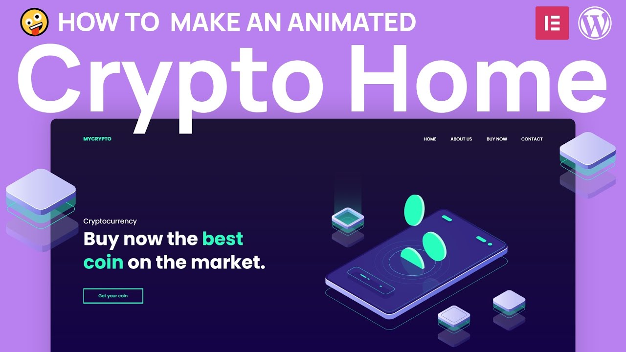 how to make a cryptocurrency website