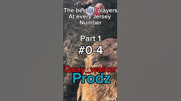 The best nfl players at every Jersey number #nfl #viral #shorts