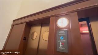 Modernized Main North Wing Thyssenkrupp Traction Elevators at Texas State Capitol Austin, Texas
