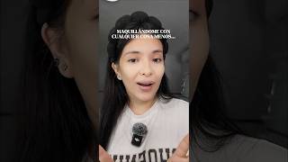 MAQUILLÁNDOME CON CUALQUIER COSA MENOS… pt2 #maquillaje #makeup #makeupchallenge #makeuphacks
