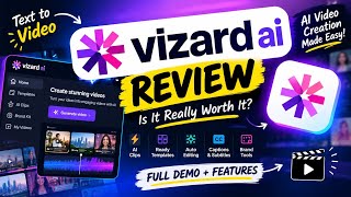 Vizard AI Review 2026 🔥 | AI Video Editor That Turns Text Into Videos!