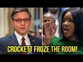 Mike Johnson ATTACKS Jasmine Crockett — Her Epic Comeback FREEZES the Room