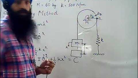 Numericals on Undamped free vibrations  #Chapter 2#Lecture 2.1#Springs in series & parallel