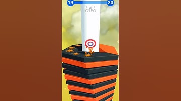 LEVEL 19 | Stack Ball 3D | Mobile Short Video Game #stackball