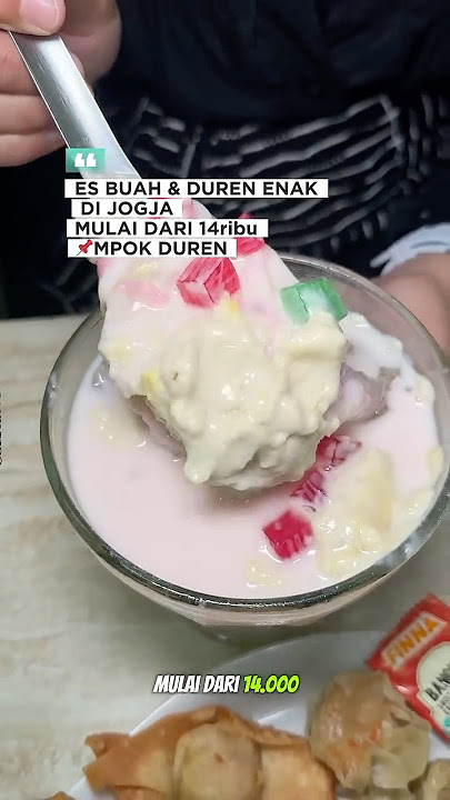 Es buah & duren paling mblenger di Jogja | MPOK DUREN