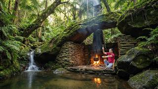Underground Secrets: I Built a Hidden Shelter with a Stove for Survival