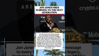 🇺🇸 Jon Jones Fires Warning.. #jonjones #ufcnews #ufc #ufcfighter