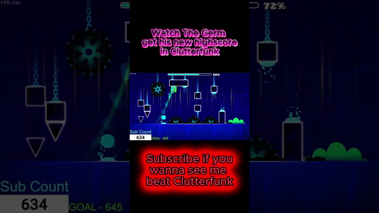 COME WATCH ME FINALLY BEAT CLUTTERFUNK NEXT STREAM!