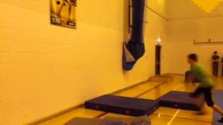 Wall run backflip