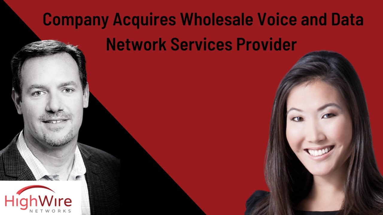 Company Acquires Wholesale Voice and Data Network Services Provider