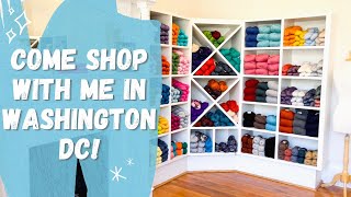 TRAVEL VLOG | DC Yarn and Fabric Shopping!