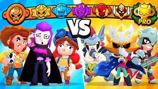All Ranks FIGHT for 1,000 Gems in Brawl Stars