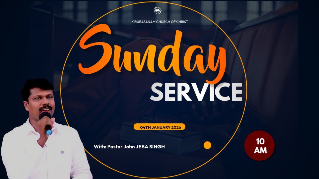 🔴 LIVE NOW - Sunday Service | 04 -1-2025