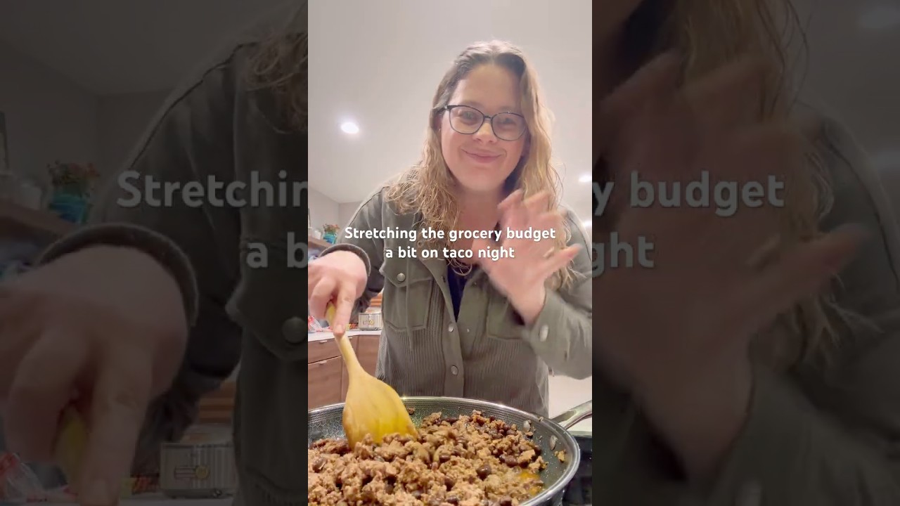 Stretching the grocery budget on taco night 