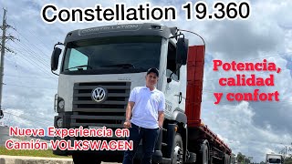 Volkswagen Constellation 19.360  Recorriendo las carreteras Colombianas