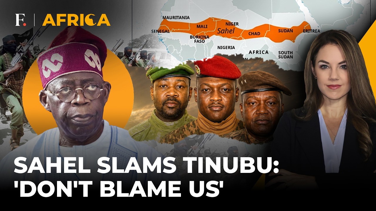 Sahel Rejects Nigeria's Claims as AES Slams Tinubu Over Border Terror Blame Game | Firstpost Af