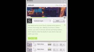 Torn City Mobile Crimes 2.0: Burglary (new crime, scouting, residential, special items & enhancer)