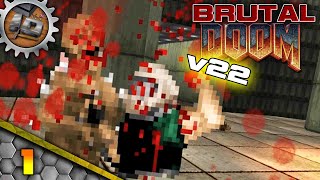 Brutal Doom v22 GamePlay Прохождение (Без Комментариев) - Часть 1
