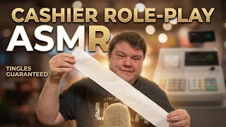 Asmr The Best Cashier Sounds Role-Play Going Through Your Groceries