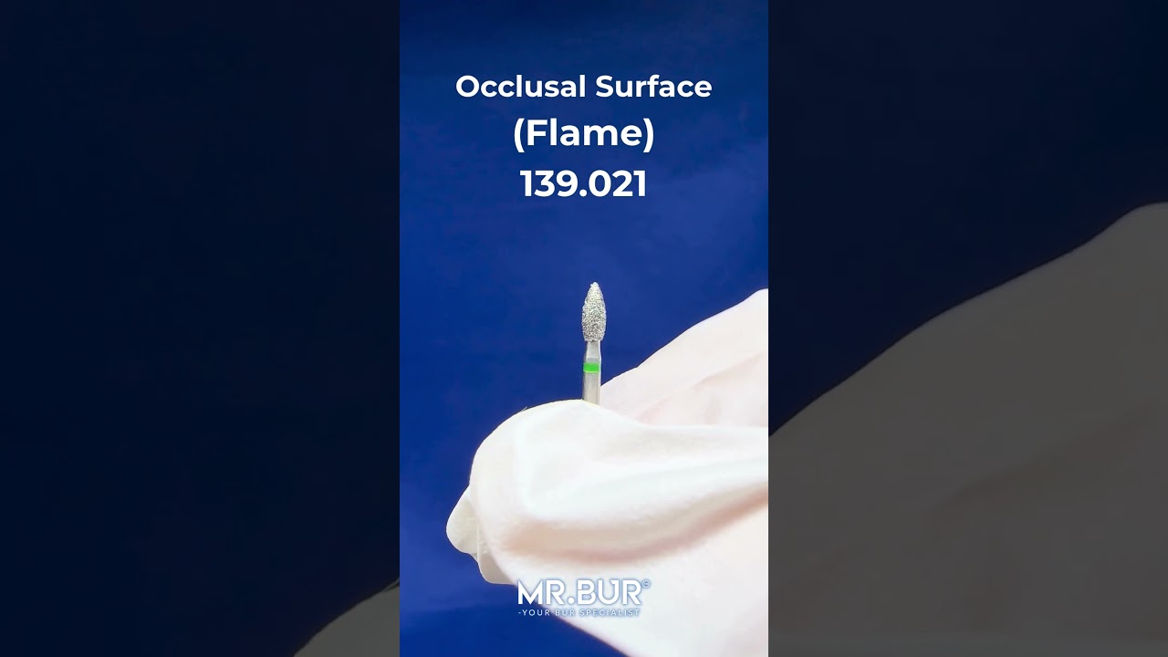 Flame Bur | Diamond Dental Bur