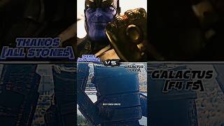 Thanos All Stones Vs Galactus