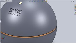 SOLIDWORKS P-TUTORIAL #18: Perfum bottle MODELLING part2