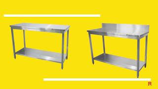 Richmond wheel & Castor Co -Stainless Steel Benches BEN001/2/3/4 HD