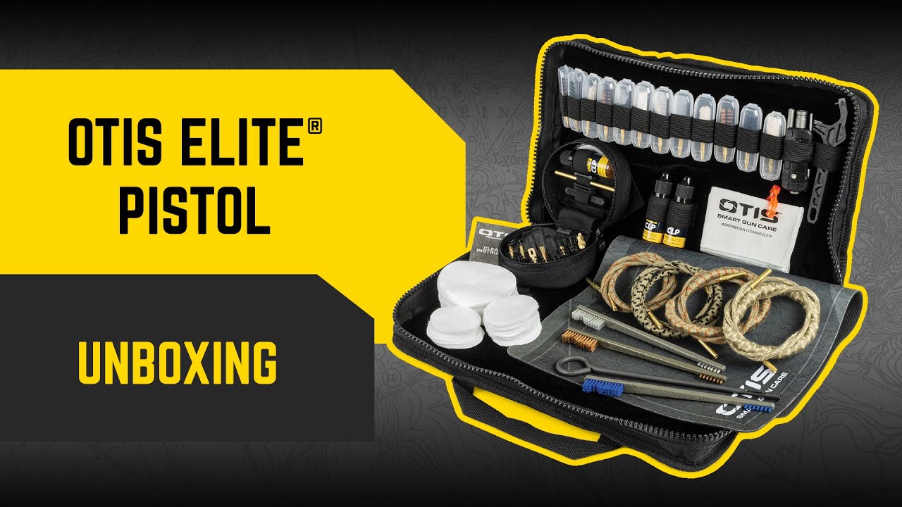 Otis Elite Pistol Edition - Universal Pistol Cleaning Kit for .22