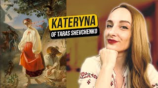 Famous Ukrainian Poem &amp; Painting &quot;KATERYNA&quot; of Taras Shevchenko