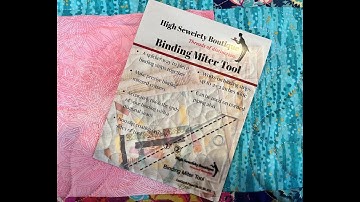 Binding Miter Tool Mini Demonstration