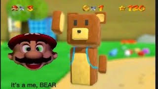 (Super Bear 64) #1 Super Mario 64 x Super Bear Adventure