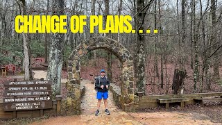 2024 Thru Hike: BIG Change of Plans!