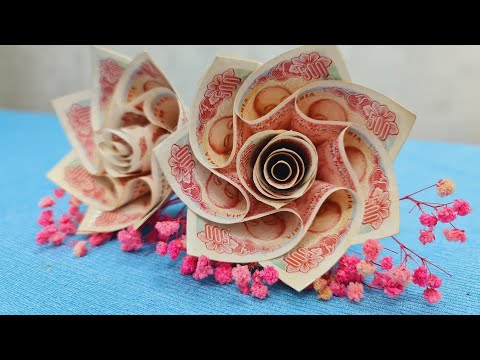 Video Cách gấp hoa bằng tiền | Hướng dẫn bó hoa bằng tiền... - youtube