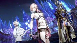 Lightning's Mix up. DISSIDIA FINAL FANTASY NT Closed Beta Test
