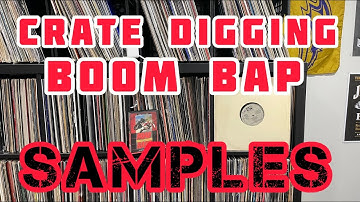 CRATE DIGGING IN THE VINYL VAULT FOR BOOM BAP SAMPLES AKAI MPC