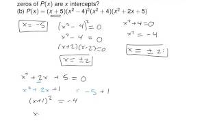 4 1 Polynomial Functions Division and Models