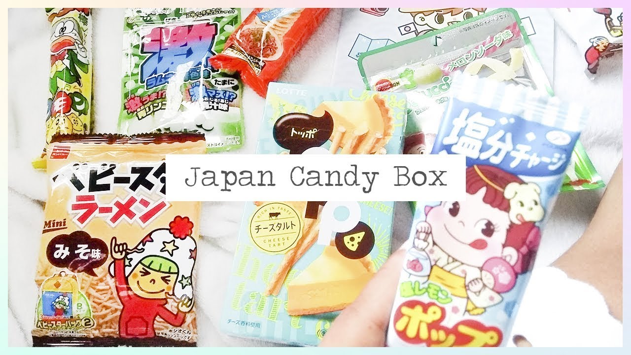 Unboxing + SORTEIO Japan Candy Box ♡ DOCES E SALGADOS JAPONESES! YouTube
