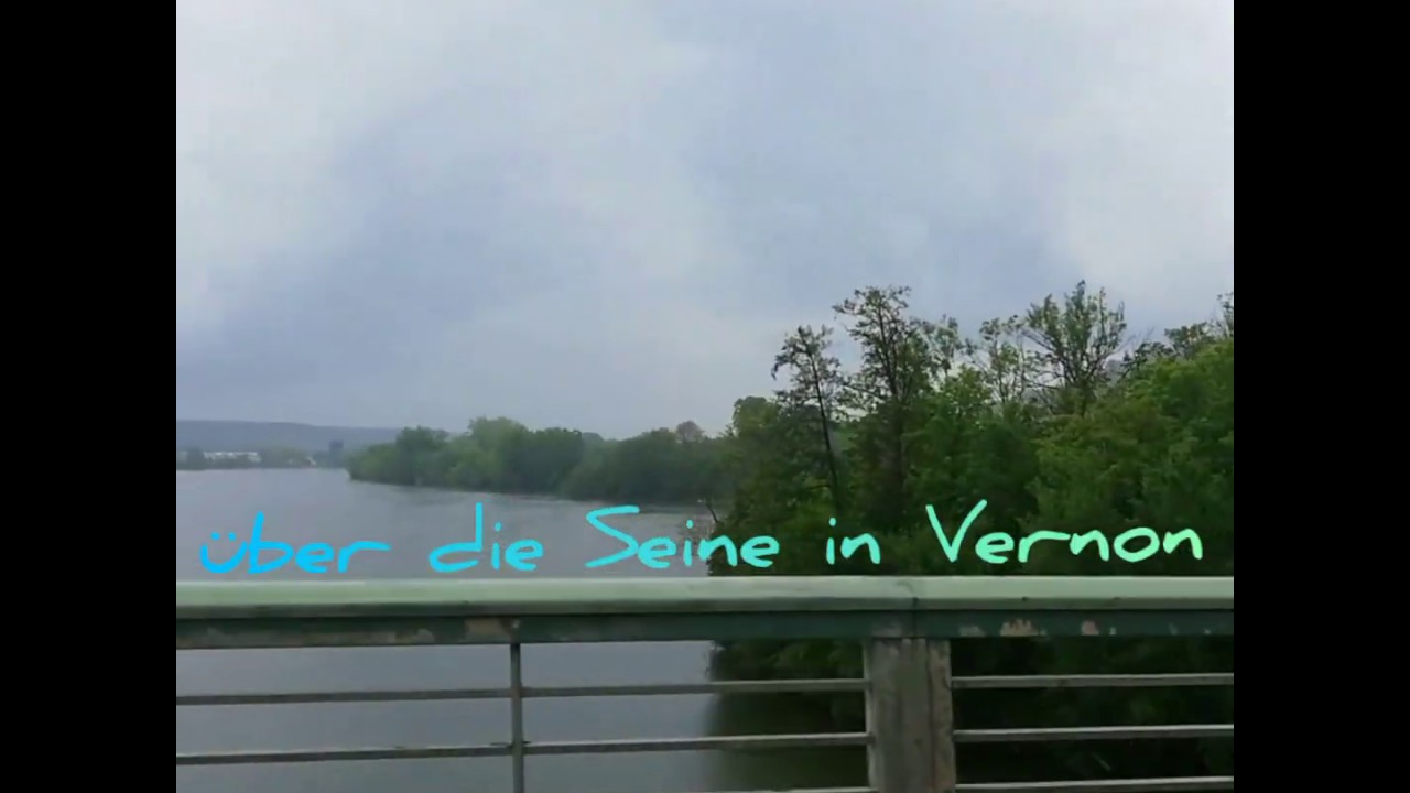 Normandie In Frankreich Zugfahrt Nach Giverny Zum Monet Garten Youtube